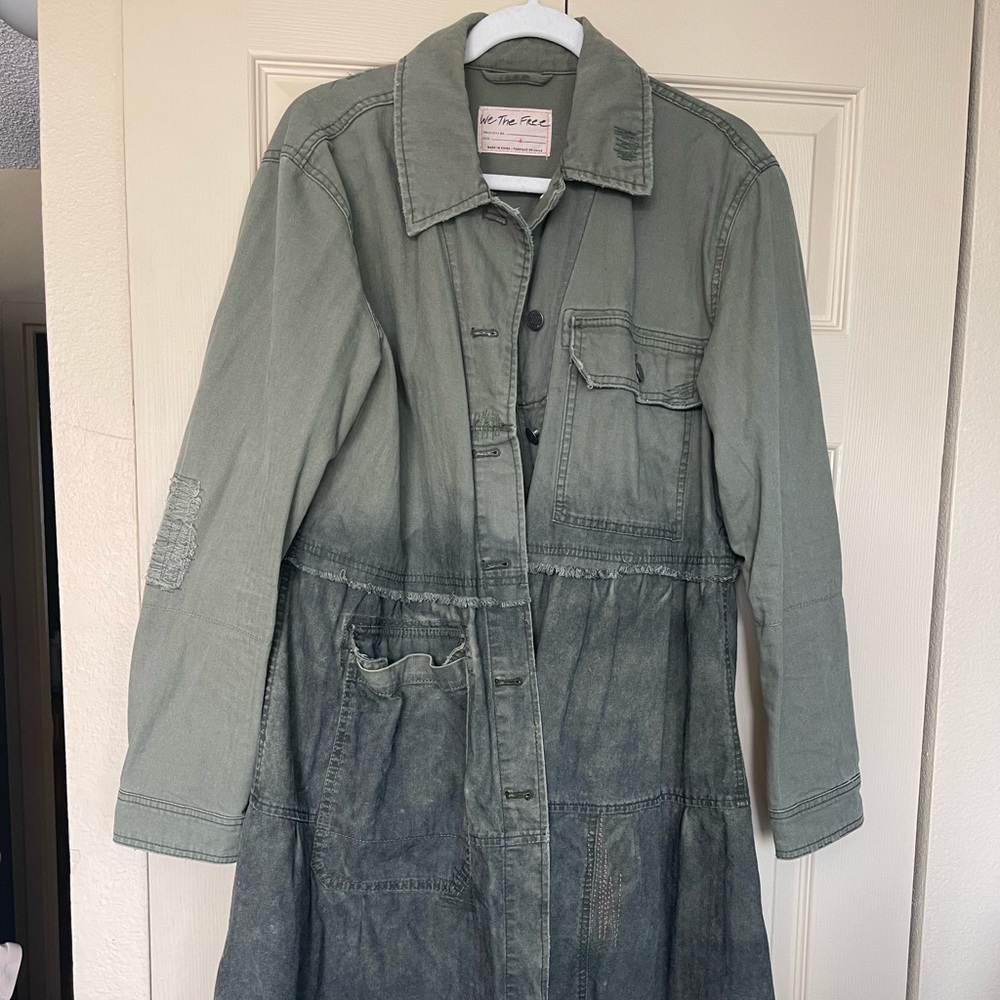 Free People Denim Jacket/Dress
